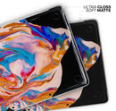 Liquid Abstract Paint V28 - Skin Decal Wrap Kit Compatible with the Apple MacBook Pro, Pro with Touch Bar or Air (11", 12", 13", 15" & 16" - All Versions Available)