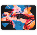 Liquid Abstract Paint V30 - Skin Decal Wrap Kit Compatible with the Apple MacBook Pro, Pro with Touch Bar or Air (11", 12", 13", 15" & 16" - All Versions Available)