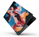 Liquid Abstract Paint V30 - Skin Decal Wrap Kit Compatible with the Apple MacBook Pro, Pro with Touch Bar or Air (11", 12", 13", 15" & 16" - All Versions Available)