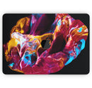 Liquid Abstract Paint V33 - Skin Decal Wrap Kit Compatible with the Apple MacBook Pro, Pro with Touch Bar or Air (11", 12", 13", 15" & 16" - All Versions Available)
