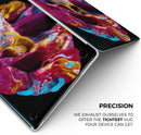Liquid Abstract Paint V33 - Skin Decal Wrap Kit Compatible with the Apple MacBook Pro, Pro with Touch Bar or Air (11", 12", 13", 15" & 16" - All Versions Available)