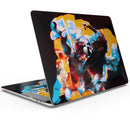 Liquid Abstract Paint V34 - Skin Decal Wrap Kit Compatible with the Apple MacBook Pro, Pro with Touch Bar or Air (11", 12", 13", 15" & 16" - All Versions Available)