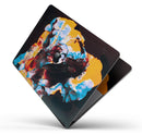 Liquid Abstract Paint V34 - Skin Decal Wrap Kit Compatible with the Apple MacBook Pro, Pro with Touch Bar or Air (11", 12", 13", 15" & 16" - All Versions Available)