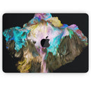 Liquid Abstract Paint V36 - Skin Decal Wrap Kit Compatible with the Apple MacBook Pro, Pro with Touch Bar or Air (11", 12", 13", 15" & 16" - All Versions Available)