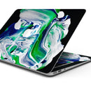 Liquid Abstract Paint V39 - Skin Decal Wrap Kit Compatible with the Apple MacBook Pro, Pro with Touch Bar or Air (11", 12", 13", 15" & 16" - All Versions Available)