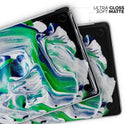 Liquid Abstract Paint V39 - Skin Decal Wrap Kit Compatible with the Apple MacBook Pro, Pro with Touch Bar or Air (11", 12", 13", 15" & 16" - All Versions Available)
