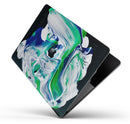 Liquid Abstract Paint V39 - Skin Decal Wrap Kit Compatible with the Apple MacBook Pro, Pro with Touch Bar or Air (11", 12", 13", 15" & 16" - All Versions Available)
