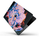 Liquid Abstract Paint V3 - Skin Decal Wrap Kit Compatible with the Apple MacBook Pro, Pro with Touch Bar or Air (11", 12", 13", 15" & 16" - All Versions Available)