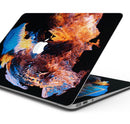 Liquid Abstract Paint V40 - Skin Decal Wrap Kit Compatible with the Apple MacBook Pro, Pro with Touch Bar or Air (11", 12", 13", 15" & 16" - All Versions Available)