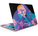 Liquid Abstract Paint V41 - Skin Decal Wrap Kit Compatible with the Apple MacBook Pro, Pro with Touch Bar or Air (11", 12", 13", 15" & 16" - All Versions Available)