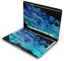 Liquid Abstract Paint V46 - Skin Decal Wrap Kit Compatible with the Apple MacBook Pro, Pro with Touch Bar or Air (11", 12", 13", 15" & 16" - All Versions Available)