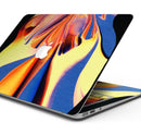 Liquid Abstract Paint V48 - Skin Decal Wrap Kit Compatible with the Apple MacBook Pro, Pro with Touch Bar or Air (11", 12", 13", 15" & 16" - All Versions Available)