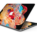 Liquid Abstract Paint V50 - Skin Decal Wrap Kit Compatible with the Apple MacBook Pro, Pro with Touch Bar or Air (11", 12", 13", 15" & 16" - All Versions Available)