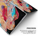 Liquid Abstract Paint V50 - Skin Decal Wrap Kit Compatible with the Apple MacBook Pro, Pro with Touch Bar or Air (11", 12", 13", 15" & 16" - All Versions Available)