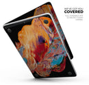 Liquid Abstract Paint V50 - Skin Decal Wrap Kit Compatible with the Apple MacBook Pro, Pro with Touch Bar or Air (11", 12", 13", 15" & 16" - All Versions Available)