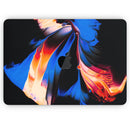 Liquid Abstract Paint V51 - Skin Decal Wrap Kit Compatible with the Apple MacBook Pro, Pro with Touch Bar or Air (11", 12", 13", 15" & 16" - All Versions Available)