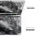 Liquid Abstract Paint V53 - Skin Decal Wrap Kit Compatible with the Apple MacBook Pro, Pro with Touch Bar or Air (11", 12", 13", 15" & 16" - All Versions Available)