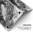 Liquid Abstract Paint V53 - Skin Decal Wrap Kit Compatible with the Apple MacBook Pro, Pro with Touch Bar or Air (11", 12", 13", 15" & 16" - All Versions Available)