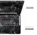 Liquid Abstract Paint V54 - Skin Decal Wrap Kit Compatible with the Apple MacBook Pro, Pro with Touch Bar or Air (11", 12", 13", 15" & 16" - All Versions Available)