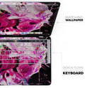 Liquid Abstract Paint V5 - Skin Decal Wrap Kit Compatible with the Apple MacBook Pro, Pro with Touch Bar or Air (11", 12", 13", 15" & 16" - All Versions Available)