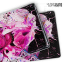 Liquid Abstract Paint V5 - Skin Decal Wrap Kit Compatible with the Apple MacBook Pro, Pro with Touch Bar or Air (11", 12", 13", 15" & 16" - All Versions Available)