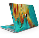 Liquid Abstract Paint V60 - Skin Decal Wrap Kit Compatible with the Apple MacBook Pro, Pro with Touch Bar or Air (11", 12", 13", 15" & 16" - All Versions Available)