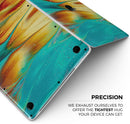 Liquid Abstract Paint V60 - Skin Decal Wrap Kit Compatible with the Apple MacBook Pro, Pro with Touch Bar or Air (11", 12", 13", 15" & 16" - All Versions Available)