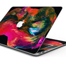 Liquid Abstract Paint V61 - Skin Decal Wrap Kit Compatible with the Apple MacBook Pro, Pro with Touch Bar or Air (11", 12", 13", 15" & 16" - All Versions Available)