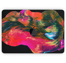 Liquid Abstract Paint V61 - Skin Decal Wrap Kit Compatible with the Apple MacBook Pro, Pro with Touch Bar or Air (11", 12", 13", 15" & 16" - All Versions Available)