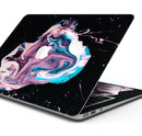 Liquid Abstract Paint V62 - Skin Decal Wrap Kit Compatible with the Apple MacBook Pro, Pro with Touch Bar or Air (11", 12", 13", 15" & 16" - All Versions Available)