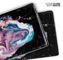 Liquid Abstract Paint V62 - Skin Decal Wrap Kit Compatible with the Apple MacBook Pro, Pro with Touch Bar or Air (11", 12", 13", 15" & 16" - All Versions Available)