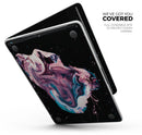 Liquid Abstract Paint V62 - Skin Decal Wrap Kit Compatible with the Apple MacBook Pro, Pro with Touch Bar or Air (11", 12", 13", 15" & 16" - All Versions Available)