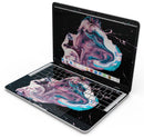 Liquid Abstract Paint V62 - Skin Decal Wrap Kit Compatible with the Apple MacBook Pro, Pro with Touch Bar or Air (11", 12", 13", 15" & 16" - All Versions Available)