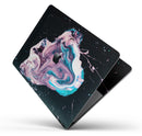 Liquid Abstract Paint V62 - Skin Decal Wrap Kit Compatible with the Apple MacBook Pro, Pro with Touch Bar or Air (11", 12", 13", 15" & 16" - All Versions Available)