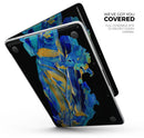 Liquid Abstract Paint V65 - Skin Decal Wrap Kit Compatible with the Apple MacBook Pro, Pro with Touch Bar or Air (11", 12", 13", 15" & 16" - All Versions Available)