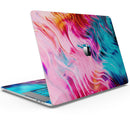 Liquid Abstract Paint V66 - Skin Decal Wrap Kit Compatible with the Apple MacBook Pro, Pro with Touch Bar or Air (11", 12", 13", 15" & 16" - All Versions Available)
