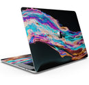 Liquid Abstract Paint V71 - Skin Decal Wrap Kit Compatible with the Apple MacBook Pro, Pro with Touch Bar or Air (11", 12", 13", 15" & 16" - All Versions Available)