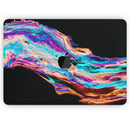 Liquid Abstract Paint V71 - Skin Decal Wrap Kit Compatible with the Apple MacBook Pro, Pro with Touch Bar or Air (11", 12", 13", 15" & 16" - All Versions Available)