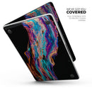 Liquid Abstract Paint V71 - Skin Decal Wrap Kit Compatible with the Apple MacBook Pro, Pro with Touch Bar or Air (11", 12", 13", 15" & 16" - All Versions Available)