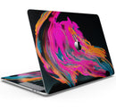 Liquid Abstract Paint V73 - Skin Decal Wrap Kit Compatible with the Apple MacBook Pro, Pro with Touch Bar or Air (11", 12", 13", 15" & 16" - All Versions Available)