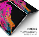 Liquid Abstract Paint V73 - Skin Decal Wrap Kit Compatible with the Apple MacBook Pro, Pro with Touch Bar or Air (11", 12", 13", 15" & 16" - All Versions Available)