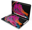 Liquid Abstract Paint V73 - Skin Decal Wrap Kit Compatible with the Apple MacBook Pro, Pro with Touch Bar or Air (11", 12", 13", 15" & 16" - All Versions Available)