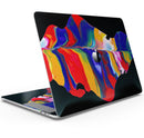 Liquid Abstract Paint V75 - Skin Decal Wrap Kit Compatible with the Apple MacBook Pro, Pro with Touch Bar or Air (11", 12", 13", 15" & 16" - All Versions Available)