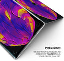 Liquid Abstract Paint V9 - Skin Decal Wrap Kit Compatible with the Apple MacBook Pro, Pro with Touch Bar or Air (11", 12", 13", 15" & 16" - All Versions Available)