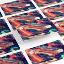 Liquid Abstract Paint Remix V10 - Premium Protective Decal Skin-Kit for the Apple Credit Card