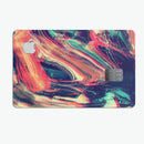 Liquid Abstract Paint Remix V10 - Premium Protective Decal Skin-Kit for the Apple Credit Card