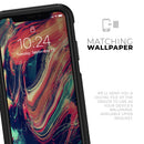 Liquid Abstract Paint Remix V10 - Skin Kit for the iPhone OtterBox Cases