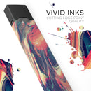 Liquid Abstract Paint Remix V10 - Premium Decal Protective Skin-Wrap Sticker compatible with the Juul Labs vaping device