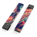 Liquid Abstract Paint Remix V10 - Premium Decal Protective Skin-Wrap Sticker compatible with the Juul Labs vaping device