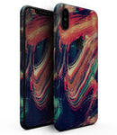 Liquid Abstract Paint Remix V10 - iPhone XS MAX, XS/X, 8/8+, 7/7+, 5/5S/SE Skin-Kit (All iPhones Available)